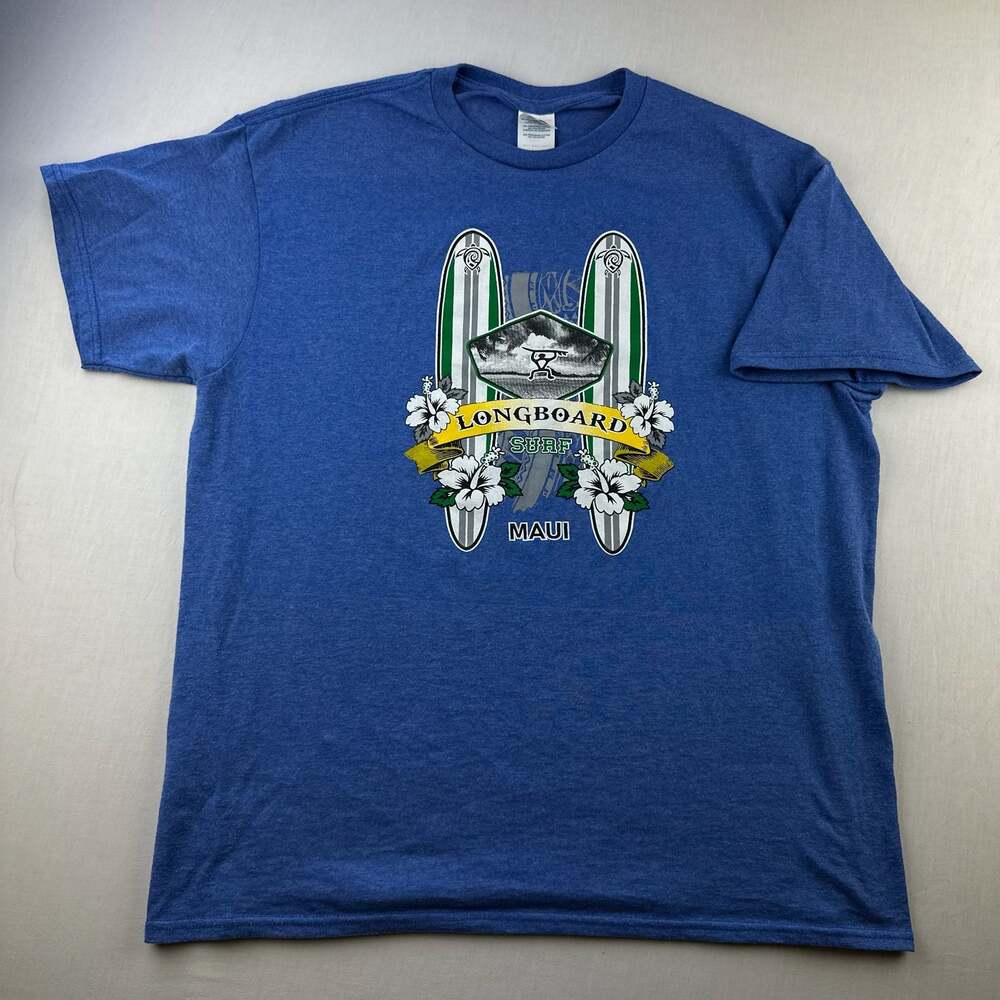 Delta Pro Weight Longboard Surf Maui Hawaii Graphic T-Shirt
